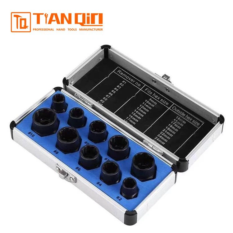 10pcs Screw Extractor (aluminum Box)